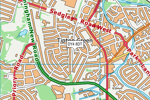 DY4 8DT map - OS VectorMap District (Ordnance Survey) DY4 8DT map - OS VectorMap District (Ordnance Survey)