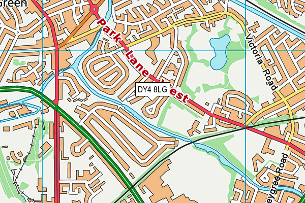 DY4 8LG map - OS VectorMap District (Ordnance Survey) DY4 8LG map - OS VectorMap District (Ordnance Survey)