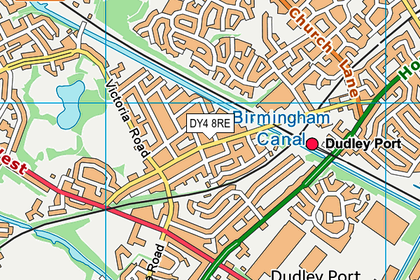 DY4 8RE map - OS VectorMap District (Ordnance Survey) DY4 8RE map - OS VectorMap District (Ordnance Survey)