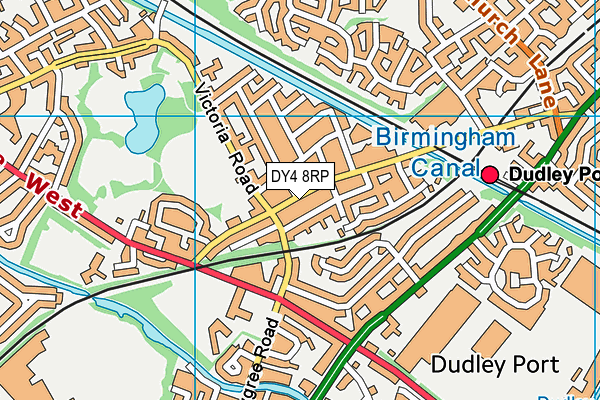 DY4 8RP map - OS VectorMap District (Ordnance Survey) DY4 8RP map - OS VectorMap District (Ordnance Survey)