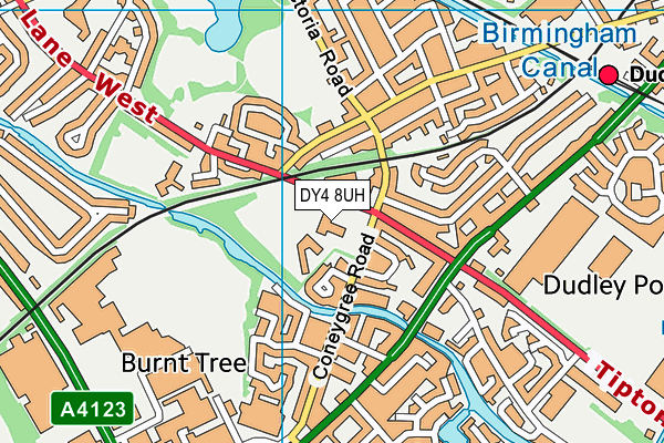 DY4 8UH map - OS VectorMap District (Ordnance Survey) DY4 8UH map - OS VectorMap District (Ordnance Survey)
