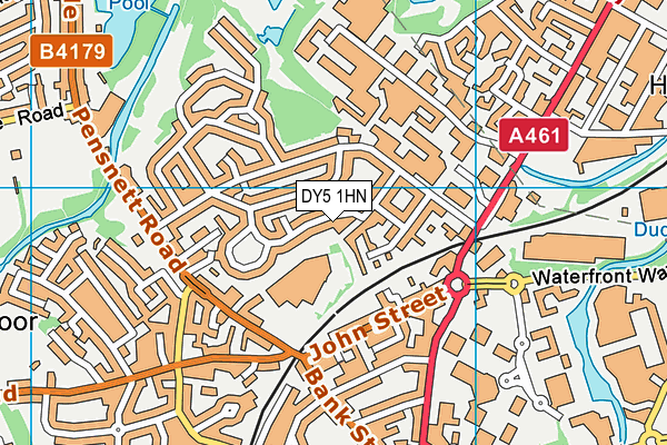 DY5 1HN map - OS VectorMap District (Ordnance Survey) DY5 1HN map - OS VectorMap District (Ordnance Survey)