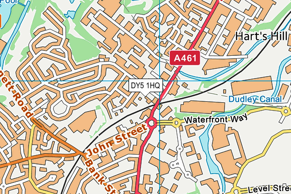 DY5 1HQ map - OS VectorMap District (Ordnance Survey) DY5 1HQ map - OS VectorMap District (Ordnance Survey)
