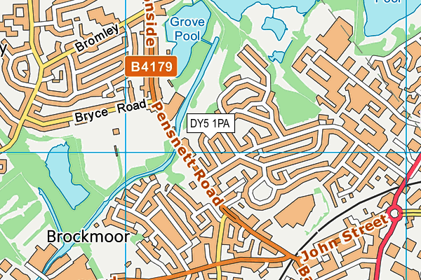 DY5 1PA map - OS VectorMap District (Ordnance Survey) DY5 1PA map - OS VectorMap District (Ordnance Survey)