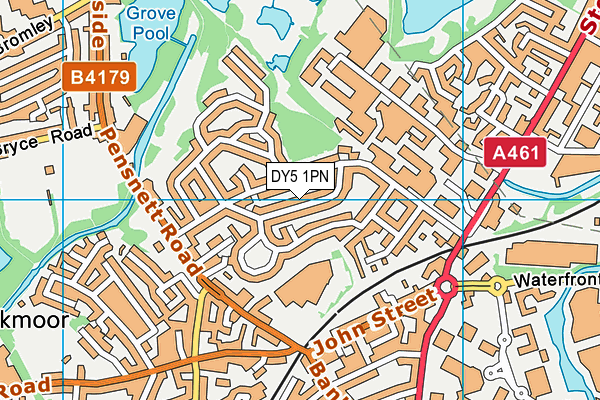 DY5 1PN map - OS VectorMap District (Ordnance Survey) DY5 1PN map - OS VectorMap District (Ordnance Survey)