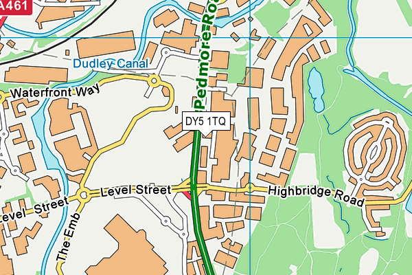 DY5 1TQ map - OS VectorMap District (Ordnance Survey) DY5 1TQ map - OS VectorMap District (Ordnance Survey)