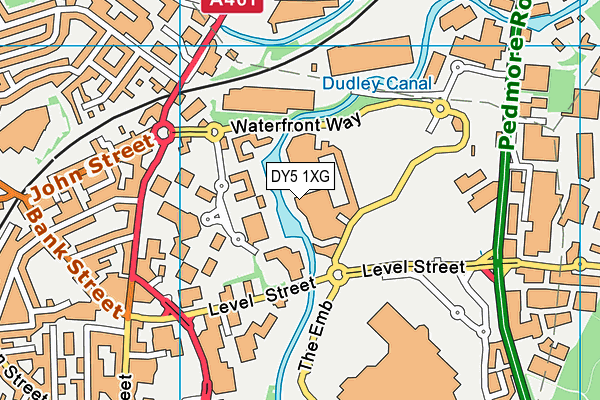 DY5 1XG map - OS VectorMap District (Ordnance Survey) DY5 1XG map - OS VectorMap District (Ordnance Survey)