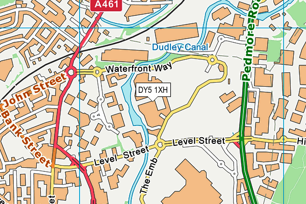 DY5 1XH map - OS VectorMap District (Ordnance Survey) DY5 1XH map - OS VectorMap District (Ordnance Survey)