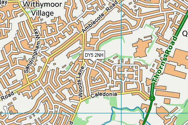 DY5 2NH map - OS VectorMap District (Ordnance Survey) DY5 2NH map - OS VectorMap District (Ordnance Survey)