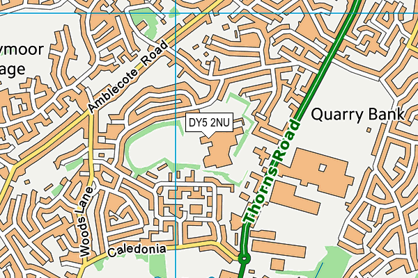 DY5 2NU map - OS VectorMap District (Ordnance Survey) DY5 2NU map - OS VectorMap District (Ordnance Survey)