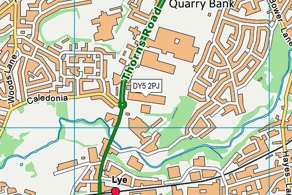 DY5 2PJ map - OS VectorMap District (Ordnance Survey) DY5 2PJ map - OS VectorMap District (Ordnance Survey)