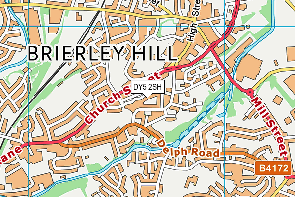 DY5 2SH map - OS VectorMap District (Ordnance Survey) DY5 2SH map - OS VectorMap District (Ordnance Survey)