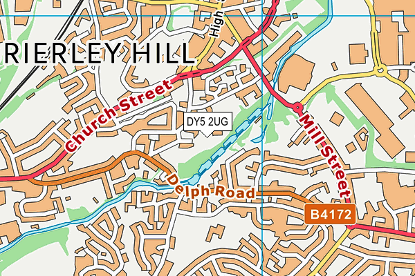 DY5 2UG map - OS VectorMap District (Ordnance Survey) DY5 2UG map - OS VectorMap District (Ordnance Survey)