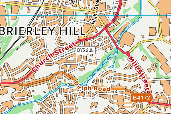 DY5 2UL map - OS VectorMap District (Ordnance Survey) DY5 2UL map - OS VectorMap District (Ordnance Survey)