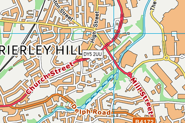 DY5 2UU map - OS VectorMap District (Ordnance Survey) DY5 2UU map - OS VectorMap District (Ordnance Survey)