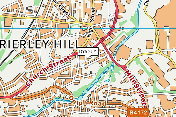 DY5 2UY map - OS VectorMap District (Ordnance Survey) DY5 2UY map - OS VectorMap District (Ordnance Survey)