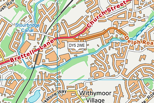 DY5 2WE map - OS VectorMap District (Ordnance Survey) DY5 2WE map - OS VectorMap District (Ordnance Survey)