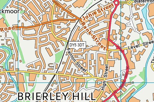 DY5 3DT map - OS VectorMap District (Ordnance Survey) DY5 3DT map - OS VectorMap District (Ordnance Survey)