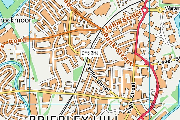 DY5 3HJ map - OS VectorMap District (Ordnance Survey) DY5 3HJ map - OS VectorMap District (Ordnance Survey)