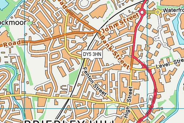 DY5 3HN map - OS VectorMap District (Ordnance Survey) DY5 3HN map - OS VectorMap District (Ordnance Survey)