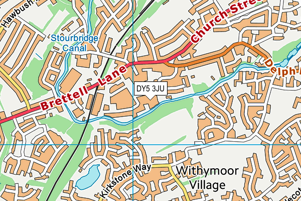 DY5 3JU map - OS VectorMap District (Ordnance Survey) DY5 3JU map - OS VectorMap District (Ordnance Survey)