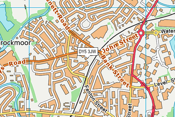 DY5 3JW map - OS VectorMap District (Ordnance Survey) DY5 3JW map - OS VectorMap District (Ordnance Survey)