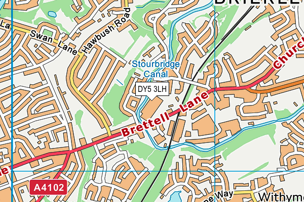DY5 3LH map - OS VectorMap District (Ordnance Survey) DY5 3LH map - OS VectorMap District (Ordnance Survey)