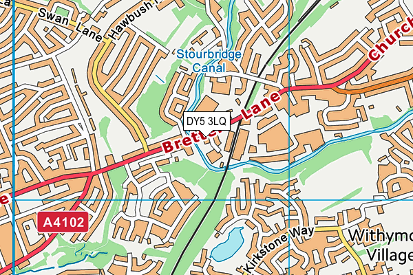 DY5 3LQ map - OS VectorMap District (Ordnance Survey) DY5 3LQ map - OS VectorMap District (Ordnance Survey)