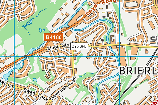 DY5 3PL map - OS VectorMap District (Ordnance Survey) DY5 3PL map - OS VectorMap District (Ordnance Survey)