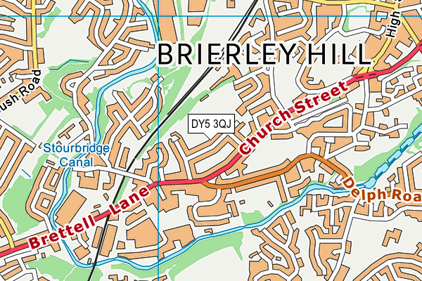 DY5 3QJ map - OS VectorMap District (Ordnance Survey) DY5 3QJ map - OS VectorMap District (Ordnance Survey)