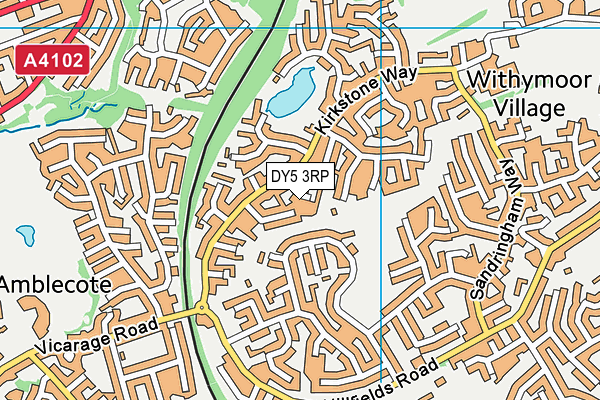 DY5 3RP map - OS VectorMap District (Ordnance Survey) DY5 3RP map - OS VectorMap District (Ordnance Survey)