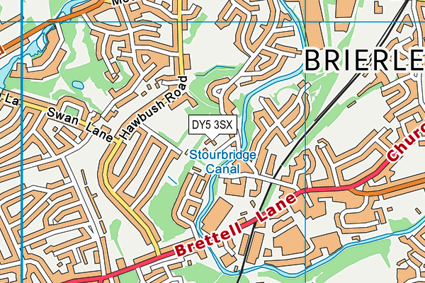 DY5 3SX map - OS VectorMap District (Ordnance Survey) DY5 3SX map - OS VectorMap District (Ordnance Survey)