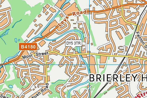 DY5 3TR map - OS VectorMap District (Ordnance Survey) DY5 3TR map - OS VectorMap District (Ordnance Survey)