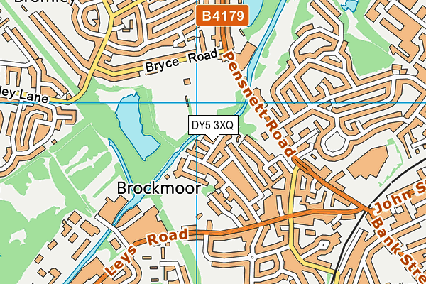DY5 3XQ map - OS VectorMap District (Ordnance Survey) DY5 3XQ map - OS VectorMap District (Ordnance Survey)