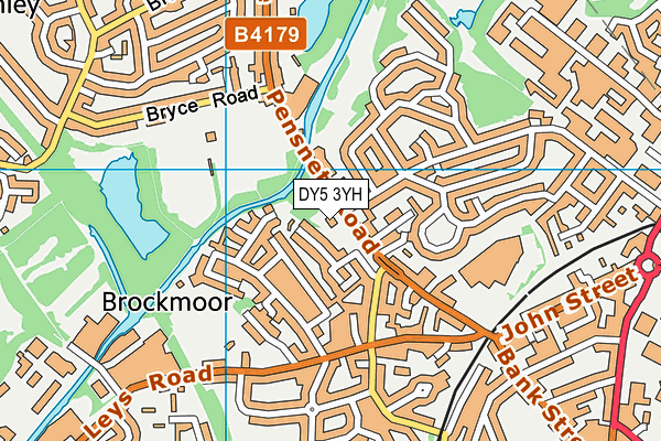DY5 3YH map - OS VectorMap District (Ordnance Survey) DY5 3YH map - OS VectorMap District (Ordnance Survey)