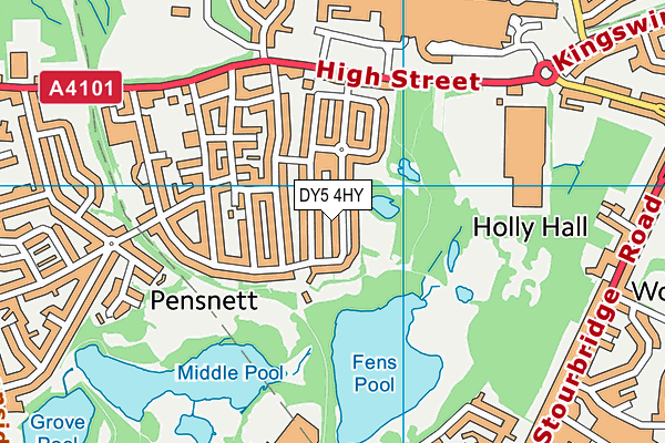 DY5 4HY map - OS VectorMap District (Ordnance Survey) DY5 4HY map - OS VectorMap District (Ordnance Survey)