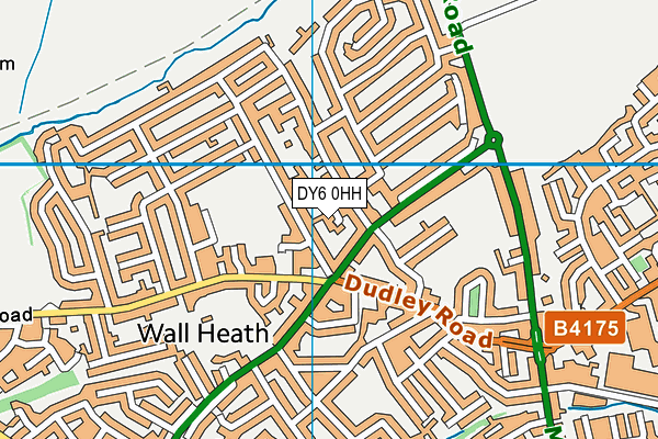 DY6 0HH map - OS VectorMap District (Ordnance Survey) DY6 0HH map - OS VectorMap District (Ordnance Survey)
