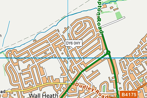 DY6 0HY map - OS VectorMap District (Ordnance Survey) DY6 0HY map - OS VectorMap District (Ordnance Survey)