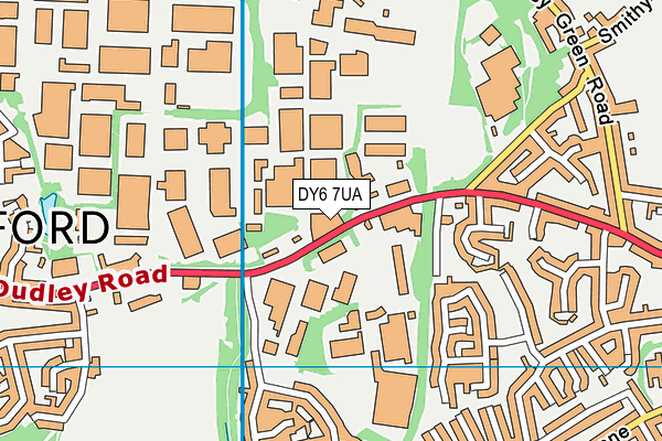 DY6 7UA map - OS VectorMap District (Ordnance Survey) DY6 7UA map - OS VectorMap District (Ordnance Survey)
