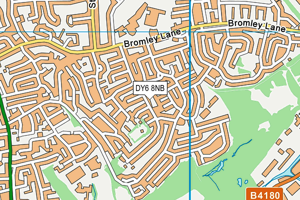 DY6 8NB map - OS VectorMap District (Ordnance Survey) DY6 8NB map - OS VectorMap District (Ordnance Survey)