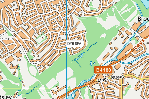 DY6 8PA map - OS VectorMap District (Ordnance Survey) DY6 8PA map - OS VectorMap District (Ordnance Survey)