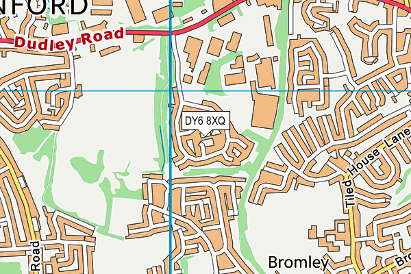 DY6 8XQ map - OS VectorMap District (Ordnance Survey) DY6 8XQ map - OS VectorMap District (Ordnance Survey)