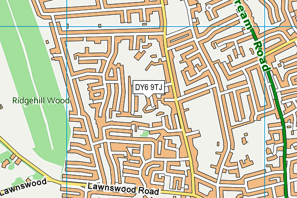 DY6 9TJ map - OS VectorMap District (Ordnance Survey) DY6 9TJ map - OS VectorMap District (Ordnance Survey)