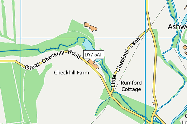 DY7 5AT map - OS VectorMap District (Ordnance Survey) DY7 5AT map - OS VectorMap District (Ordnance Survey)