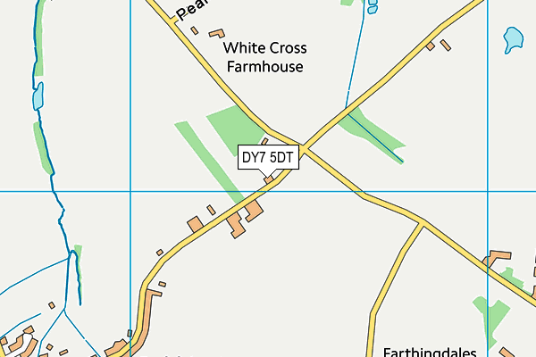 DY7 5DT map - OS VectorMap District (Ordnance Survey) DY7 5DT map - OS VectorMap District (Ordnance Survey)