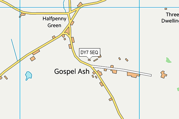 DY7 5EQ map - OS VectorMap District (Ordnance Survey) DY7 5EQ map - OS VectorMap District (Ordnance Survey)