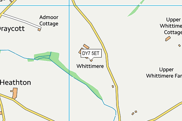 DY7 5ET map - OS VectorMap District (Ordnance Survey) DY7 5ET map - OS VectorMap District (Ordnance Survey)
