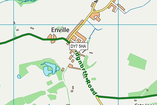 DY7 5HA map - OS VectorMap District (Ordnance Survey)