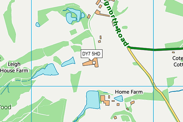 DY7 5HD map - OS VectorMap District (Ordnance Survey) DY7 5HD map - OS VectorMap District (Ordnance Survey)