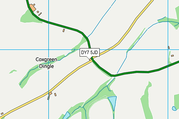 DY7 5JD map - OS VectorMap District (Ordnance Survey) DY7 5JD map - OS VectorMap District (Ordnance Survey)